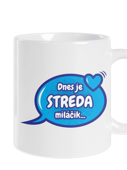 Dnes je streda klasický hrnček White