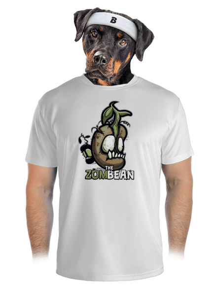 Zombean pánske športové tričko White