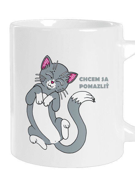 Chcem sa pomazliť veľký hrnček White