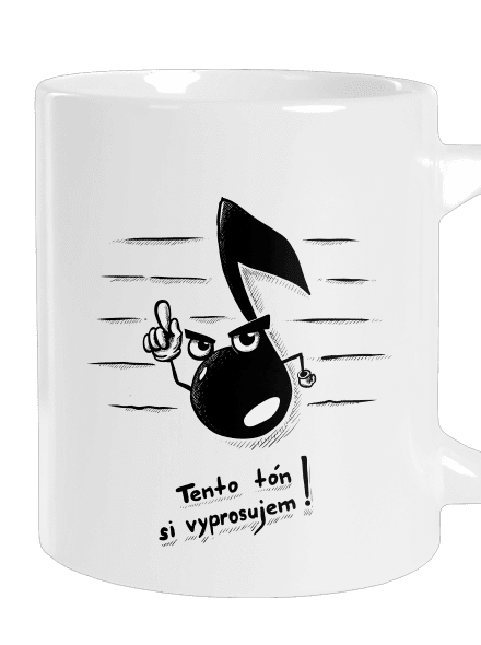 Tón veľký hrnček White