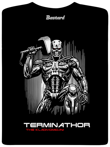 TerminaThor pánske tričko Black