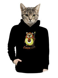 dámska mikina klokanka