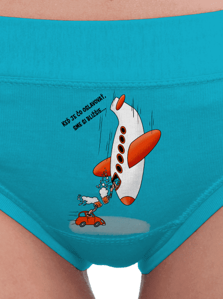 Sme si bližšie dámske nohavičky Turquoise