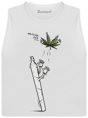 Džoint a syn dámske tielko voľné White