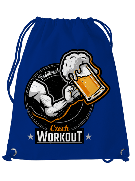 Czech workout vak Royal Blue Mal