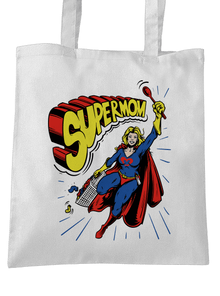 Supermom taška White