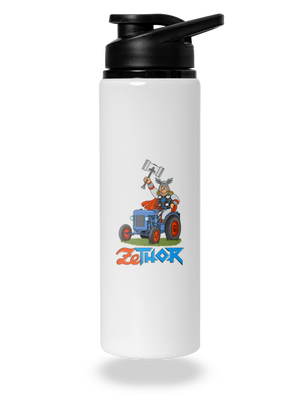 ZeThor flaša na vodu White