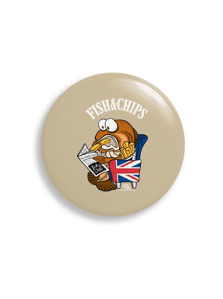 Fish and chips placka 