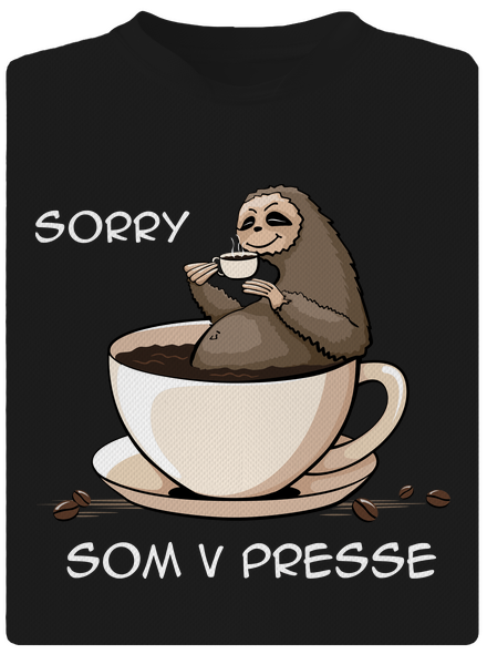 V presse detské športové tričko Black