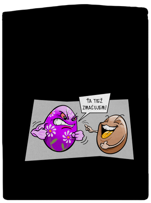 Zmaľujem ťa pánska mikina na zips Black