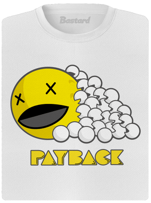 Payback dámske športové tričko White