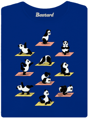 Pandia jóga dámske tričko s lemom Royal Blue Mal