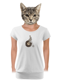 dámske tričko s lemom