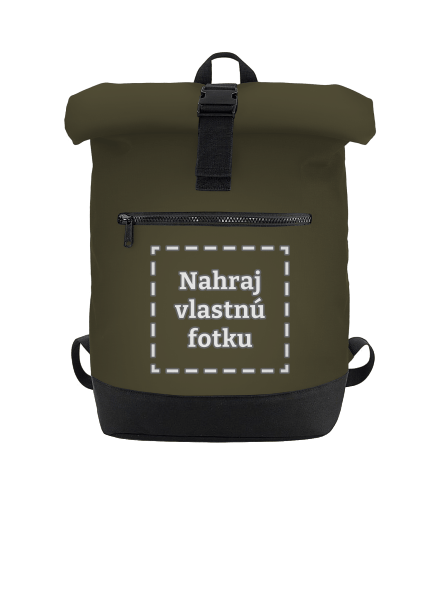 Vlastná potlač batoh Military Green