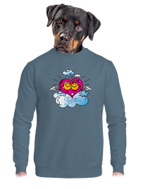 unisex mikina bez kapucne