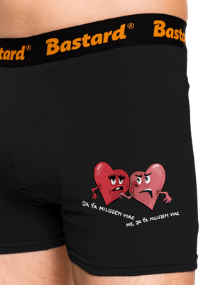 Srdiečka boxerky Black