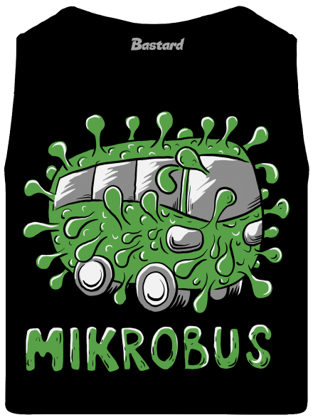 Mikrobus pánske tielko Black