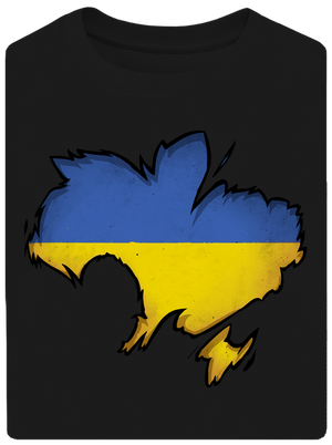 Ukrajina - Inside unisex tričko oversized Black