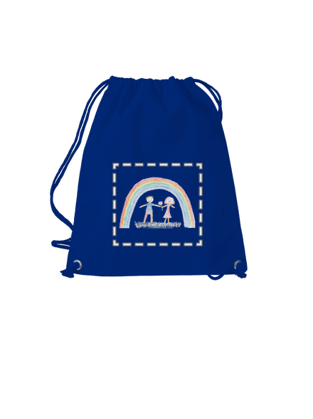 Detské kresby - Nahraj vlastnú vak Royal Blue Mal