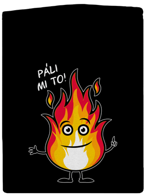 Páli mi to pánska mikina na zips Black