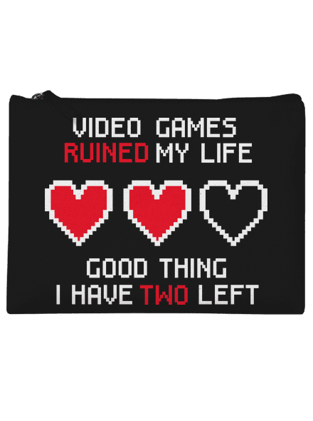 Video games taštička Black