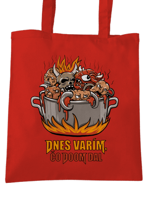 Čo Doom dal taška Bright Red