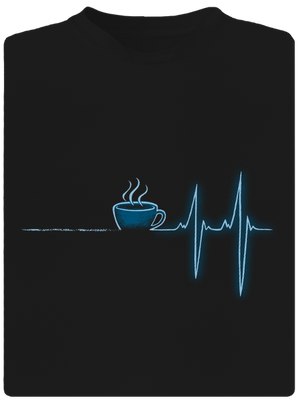 Coffee help detské športové tričko Black