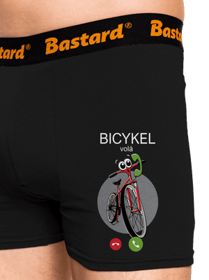 Bicykel volá boxerky Black