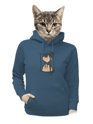 dámska mikina klokanka