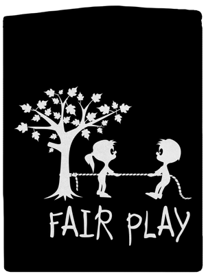 Fair play dámska mikina na zips Black