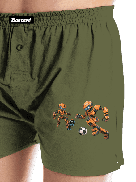 AI futbal pánske trenky Khaki