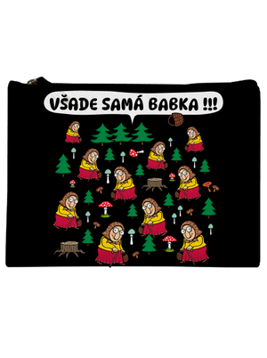 Všade samá babka taštička Black