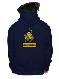 pánska mikina na zips