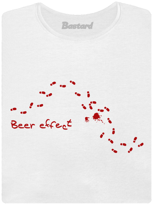 Beer effect! dámske tričko prémium White