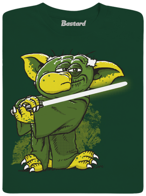 Yoda v rákosí detské tričko Bottle Green