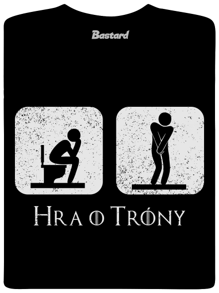 Hra o trůny pánske tričko Black