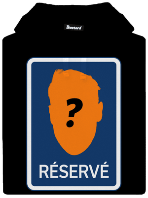 Značka réservé pánska mikina klokanka Black