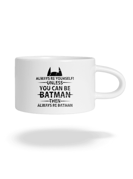 Batman hrnček makronka White