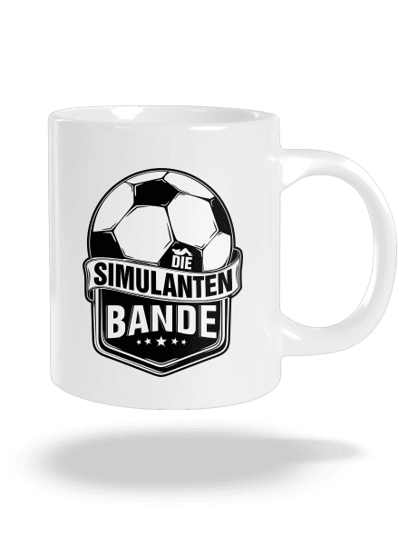 Simulanten bande veľký hrnček White