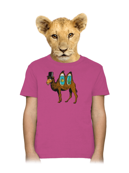 Ťavie tajomstvo detské tričko Fuchsia