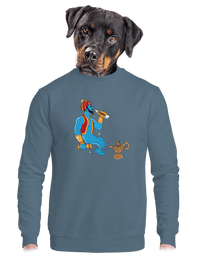 unisex mikina bez kapucne