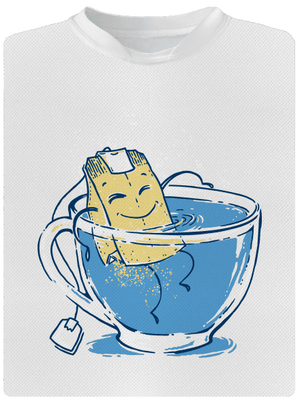 Relax pánske športové tričko White