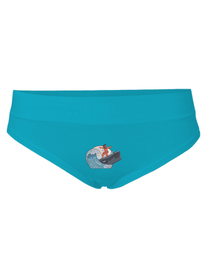 Som surfer dámske nohavičky Turquoise