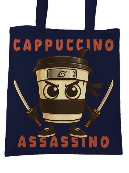 Cappuccino Assasino – Italian Brainrot taška French Navy