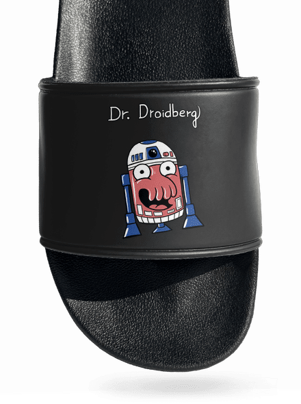 Dr. Droidberg šľapky Black