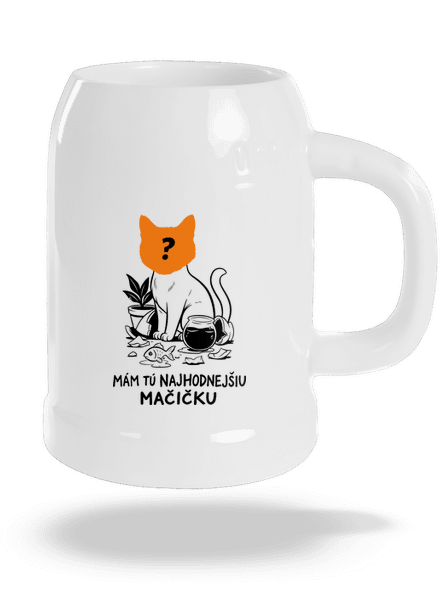 Mám najhodnejšiu mačičku polliter White