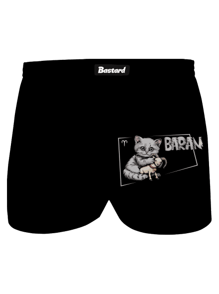 Mačací horoskop: Baran pánske trenky Black