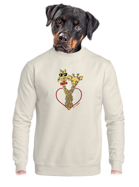 unisex mikina bez kapucne