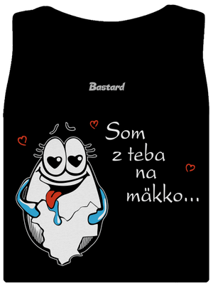 Vajcia dámske tielko klasické Black