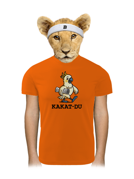 Kakat-du detské športové tričko Neon Orange